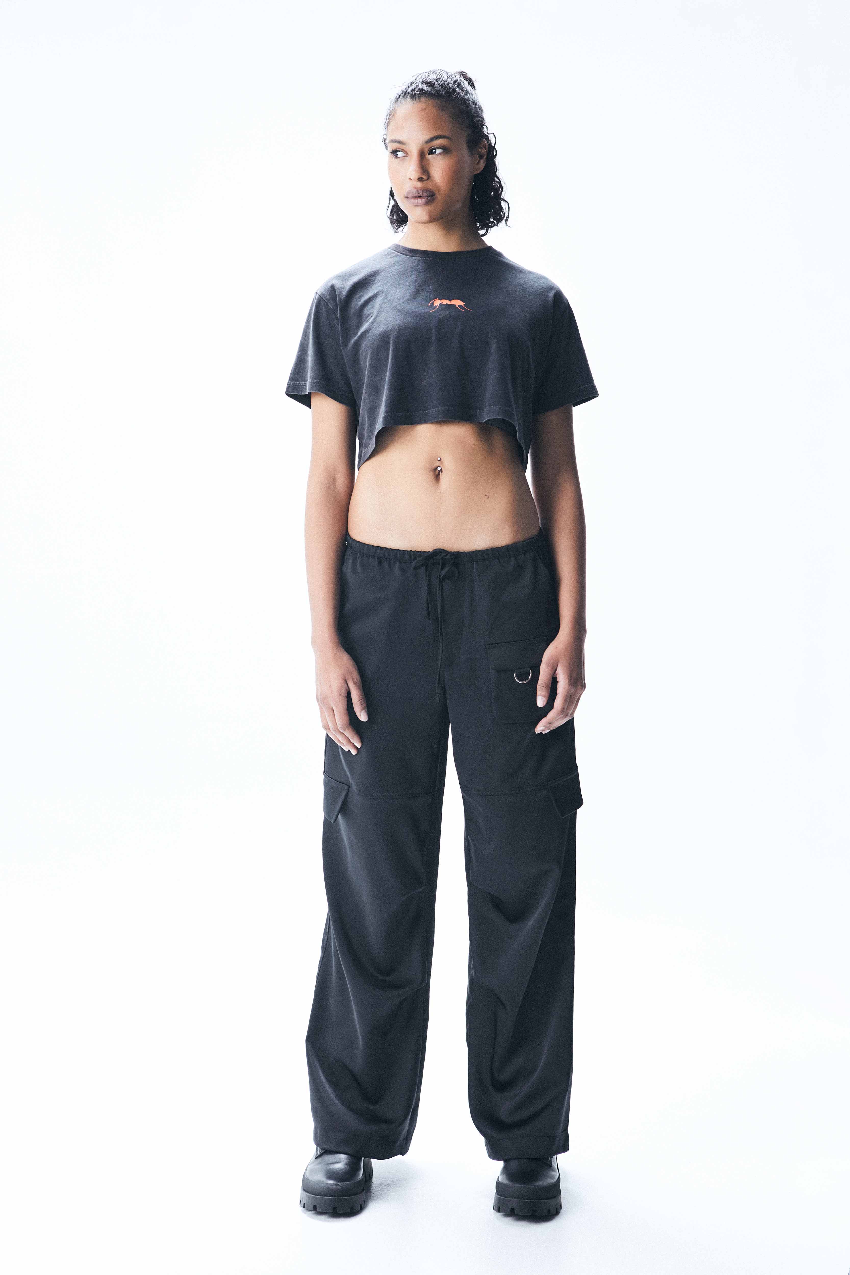 W Underno Crop Top Ants