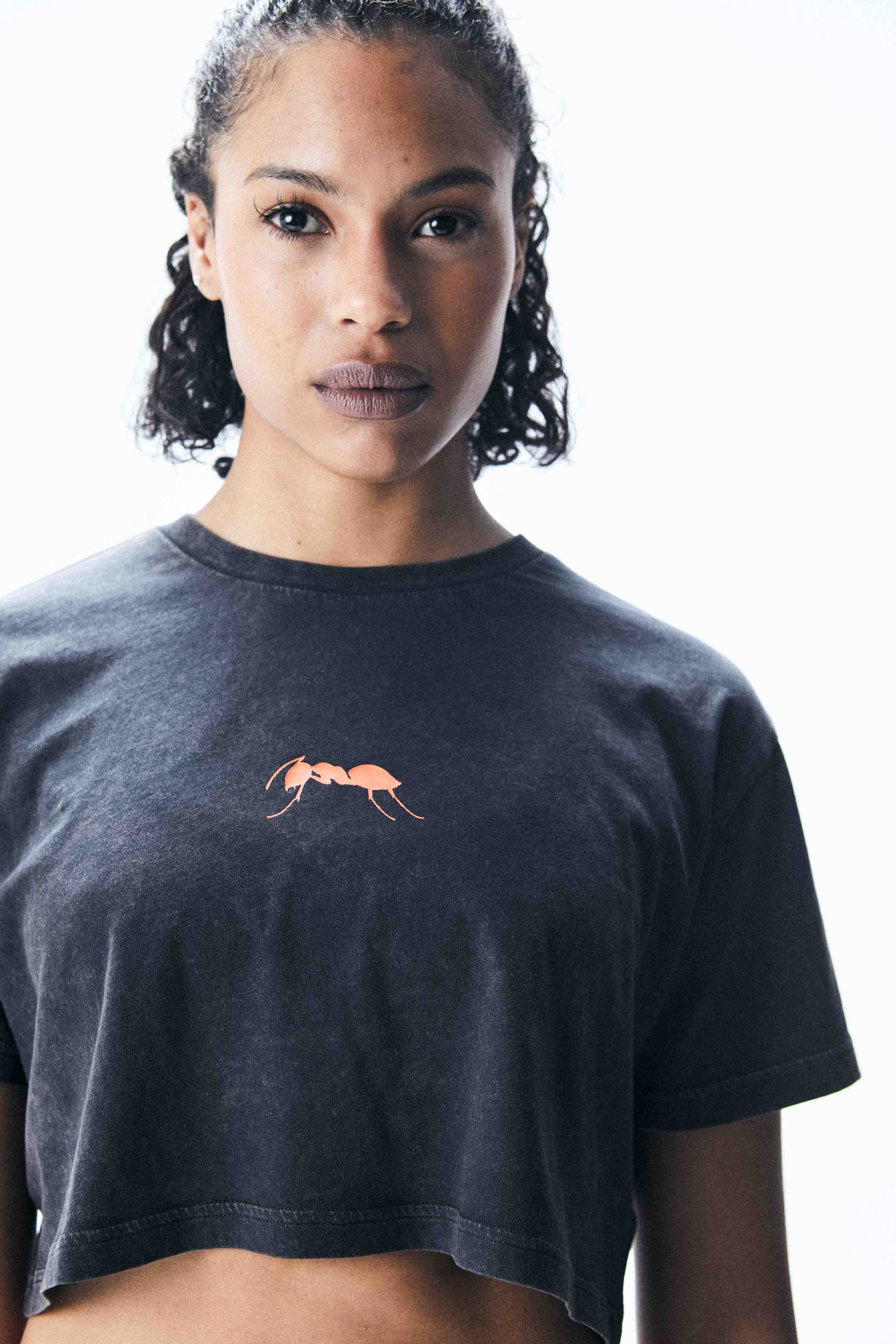 W Underno Crop Top Ants