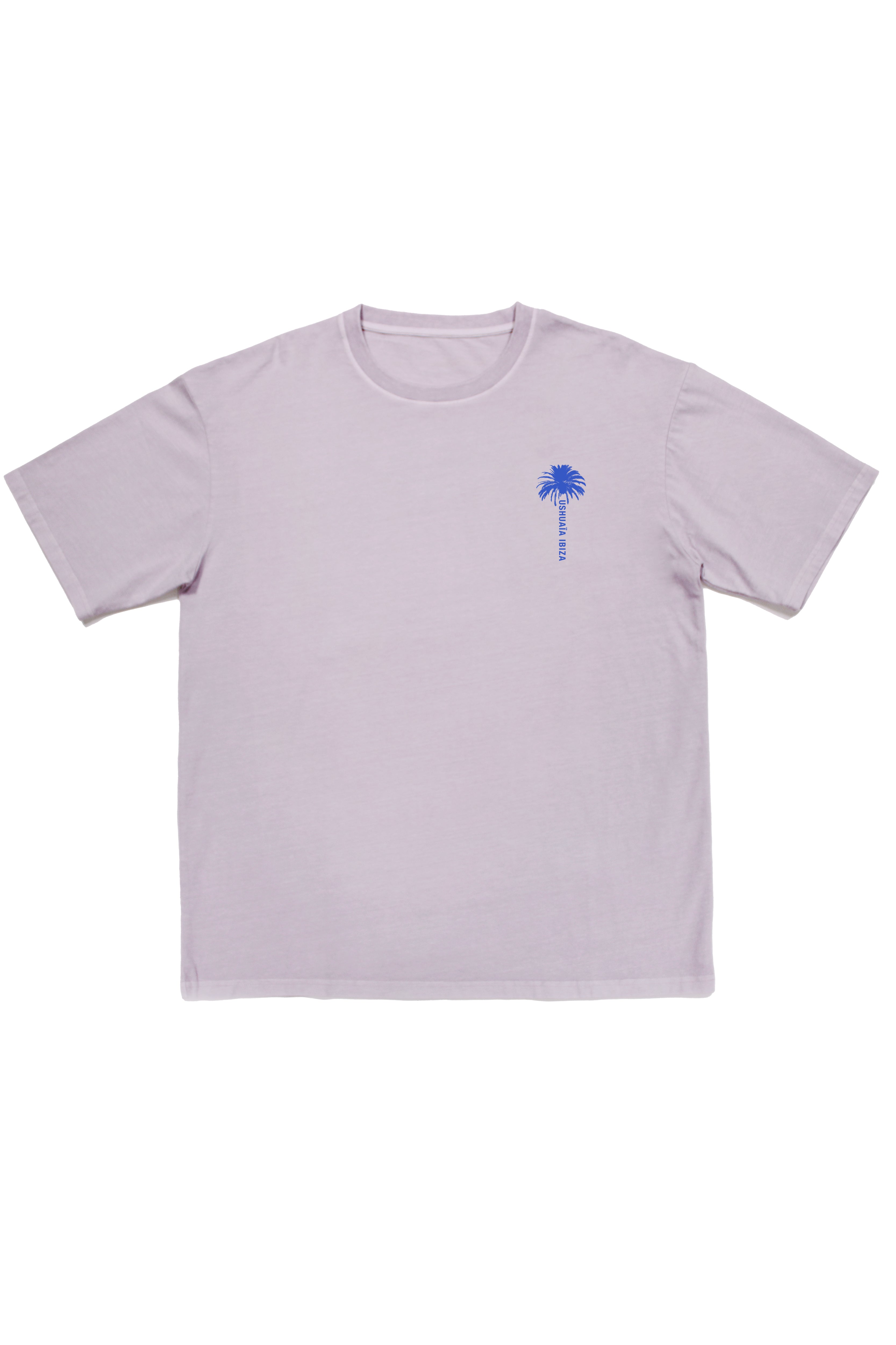 Oversized t-shirt with round neck and short sleeves washed with fade out effect. Contrast combined print detail on front and back.