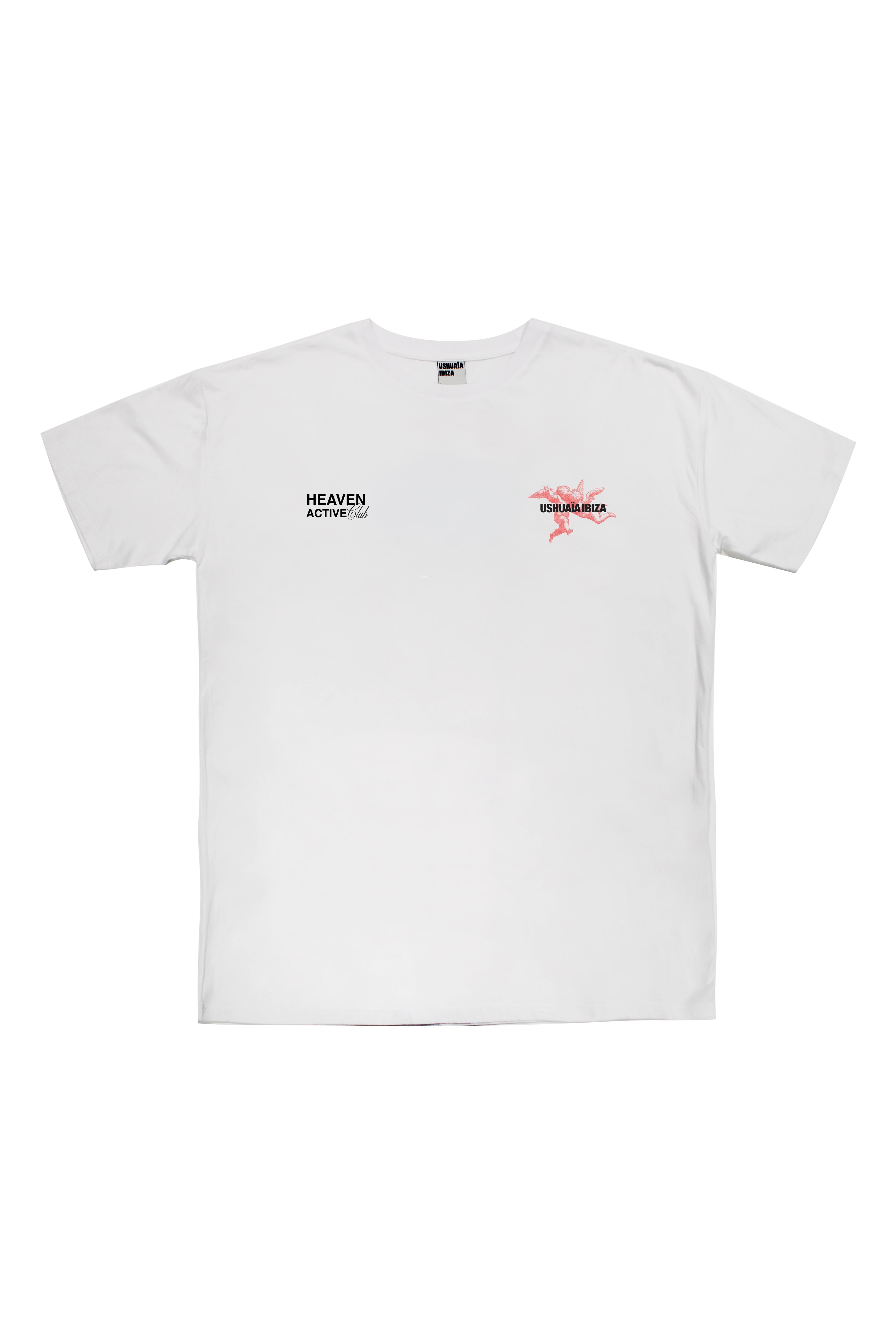 camiseta oversize mujer algodón modal soft wash logo ushuaïa