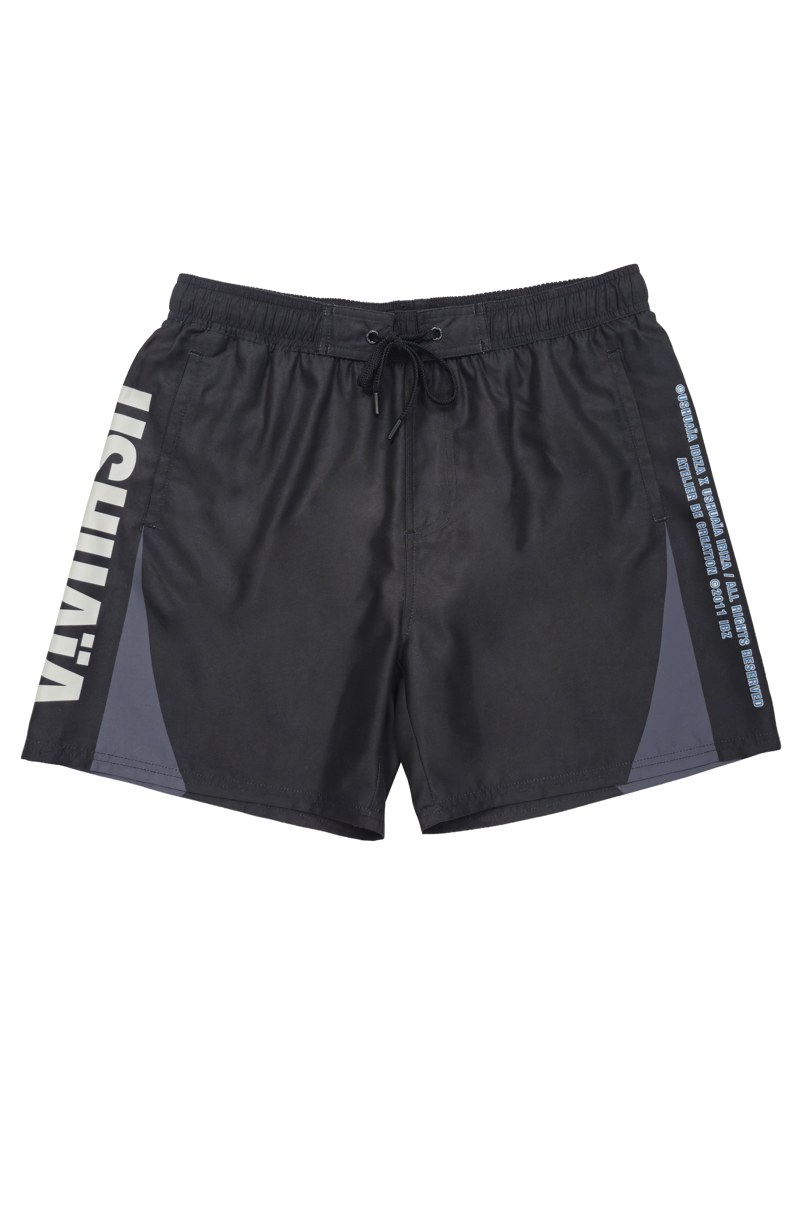 bañador hombre extra long poliéster logo ushuaïa largo extendido