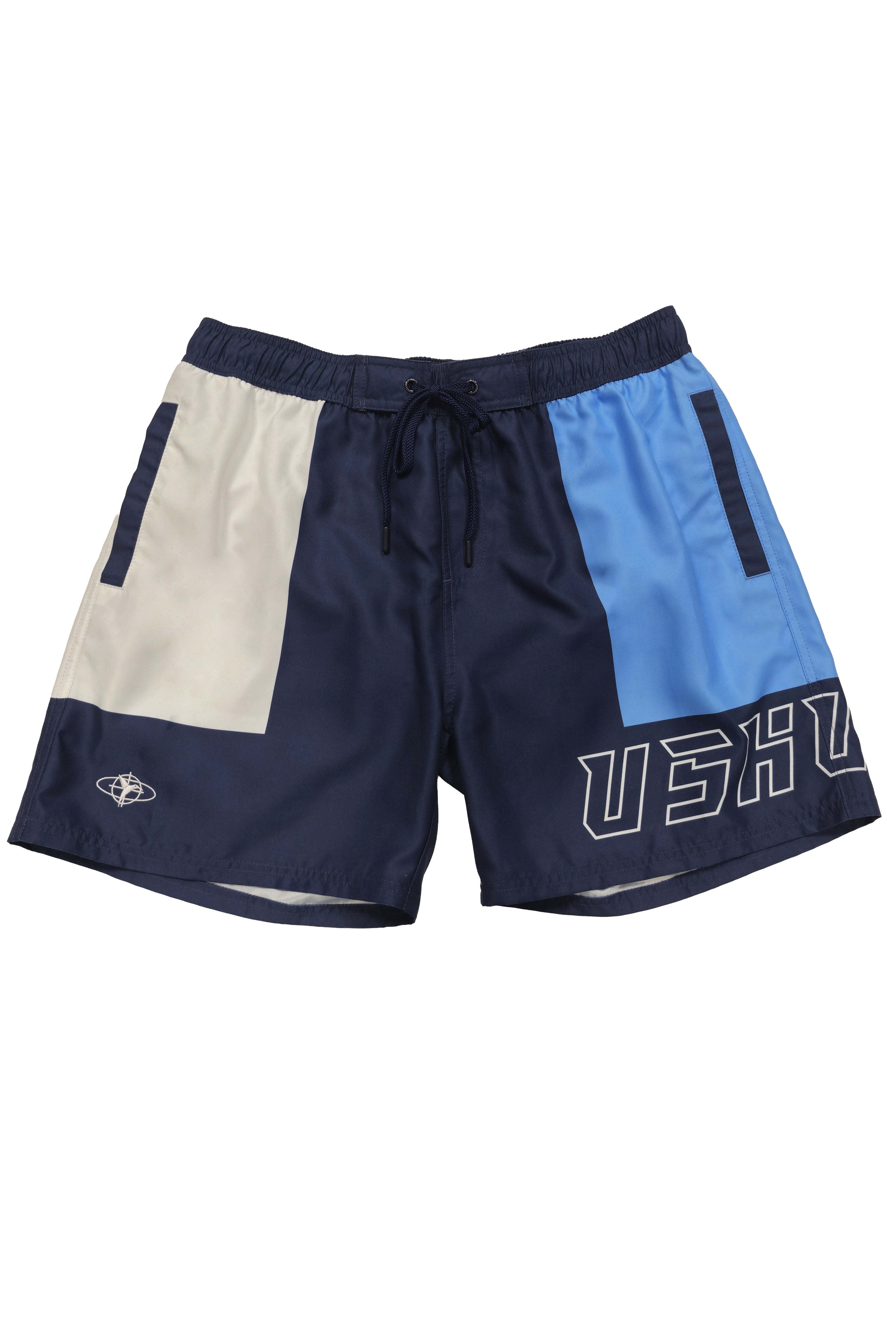 bañador hombre extra long poliéster logo ushuaïa largo extendido