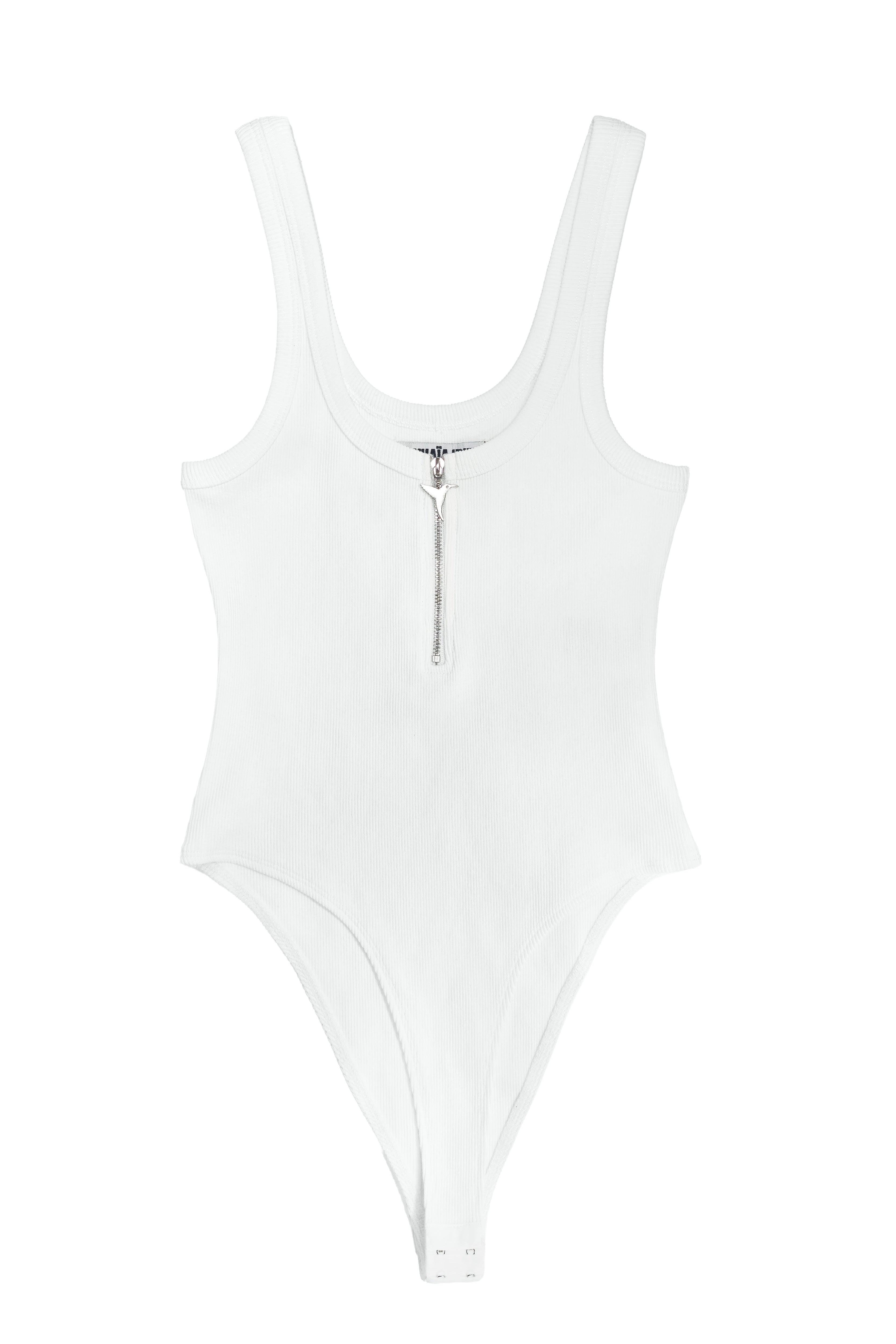 body mujer rib blanco tirantes ushuaia