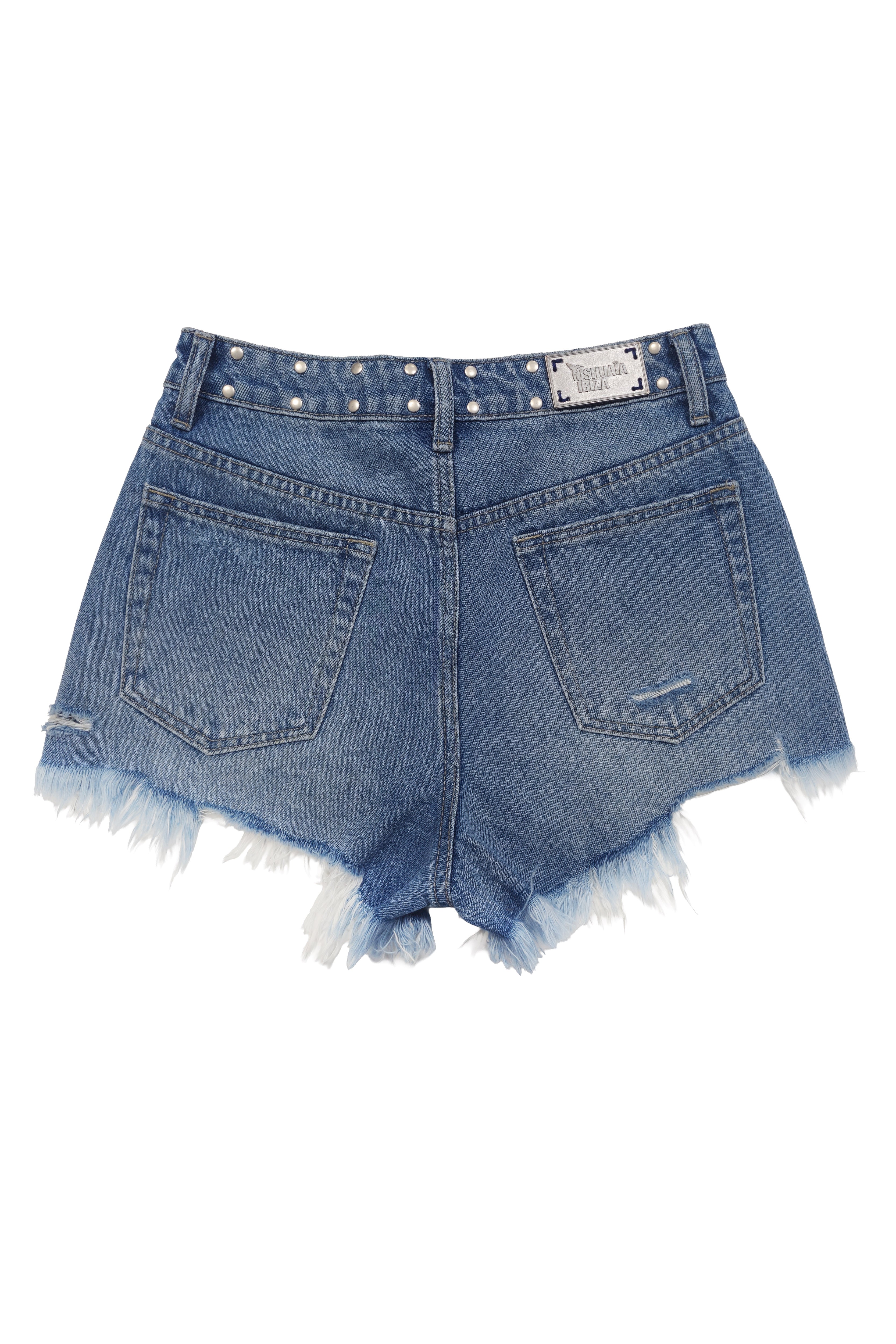 short denim mujer azul medio ushuaia