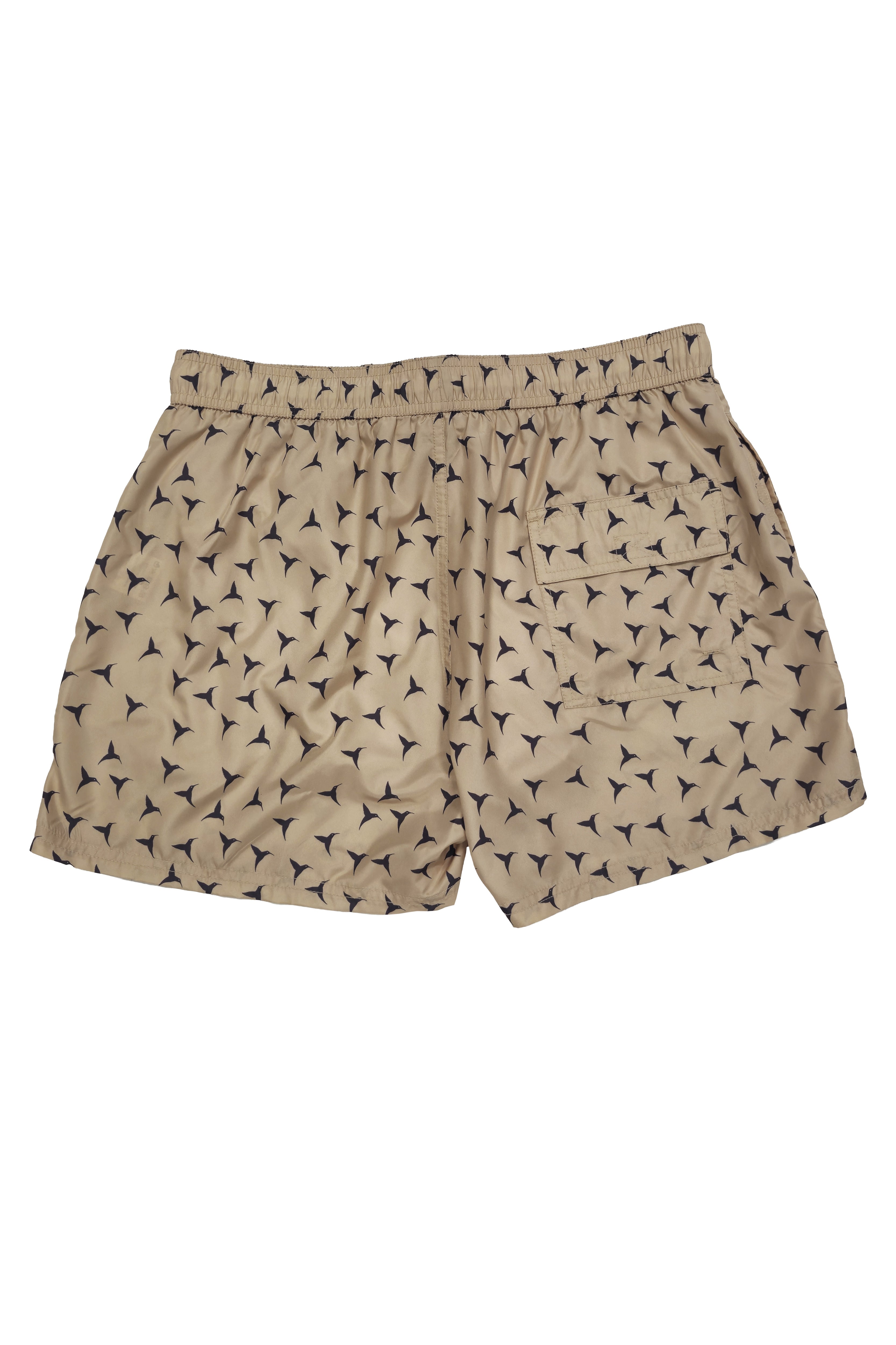 bañador hombre poliéster microfibra estampado logo ushuaïa