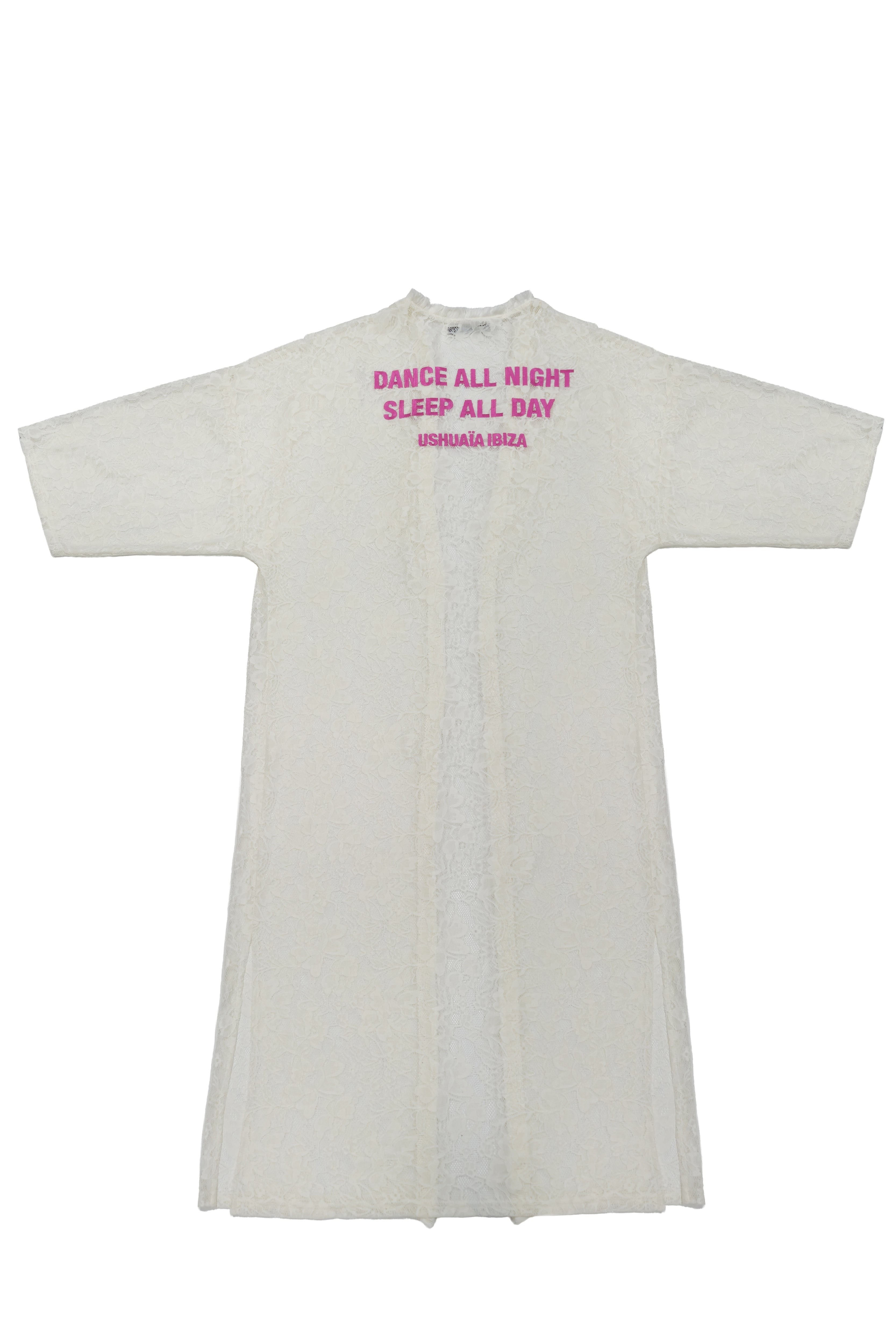 kaftan largo encaje blanco mujer ushuaia