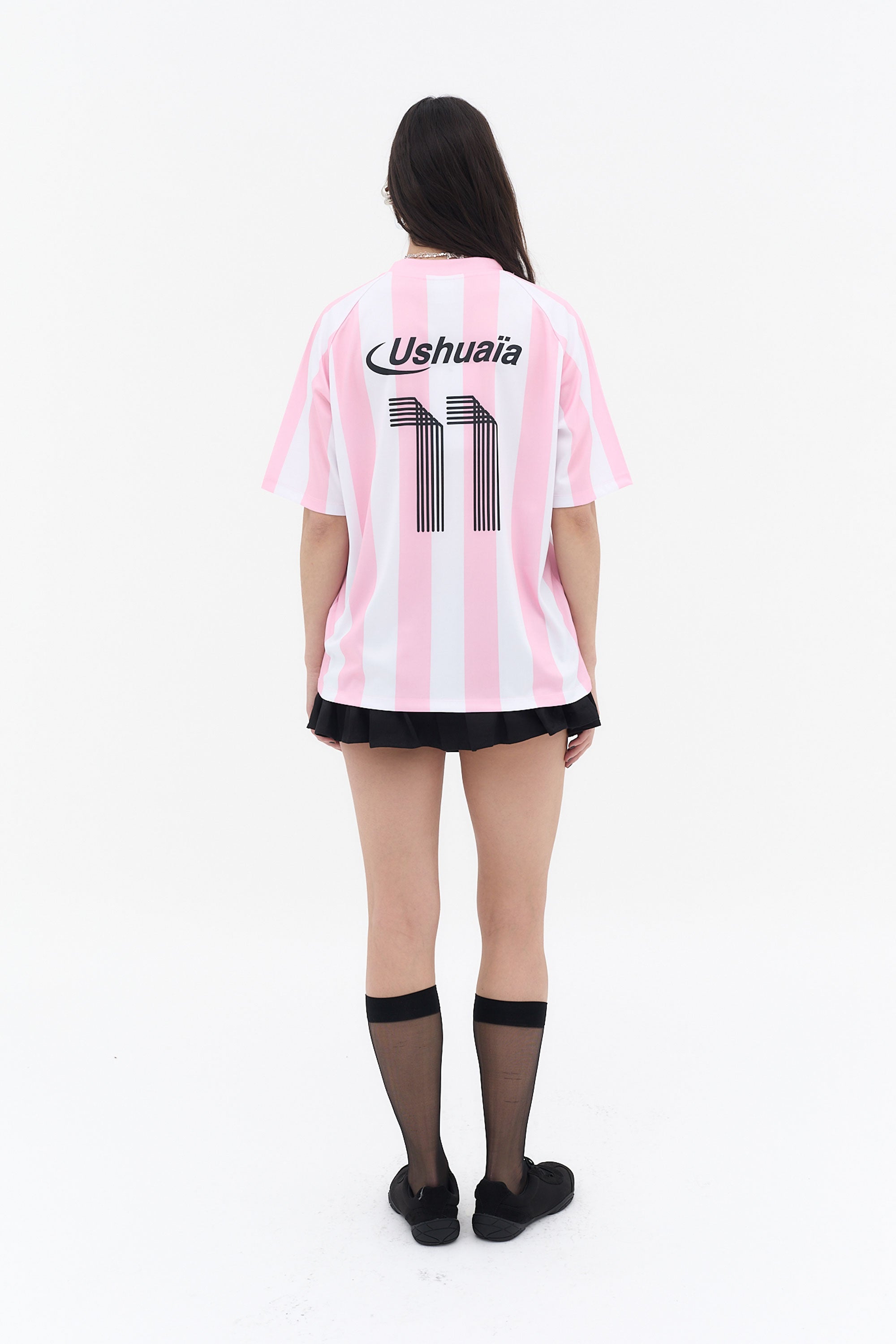 football jersey mujer poliéster logo ushuaïa delantero espalda parche holografico ibiza