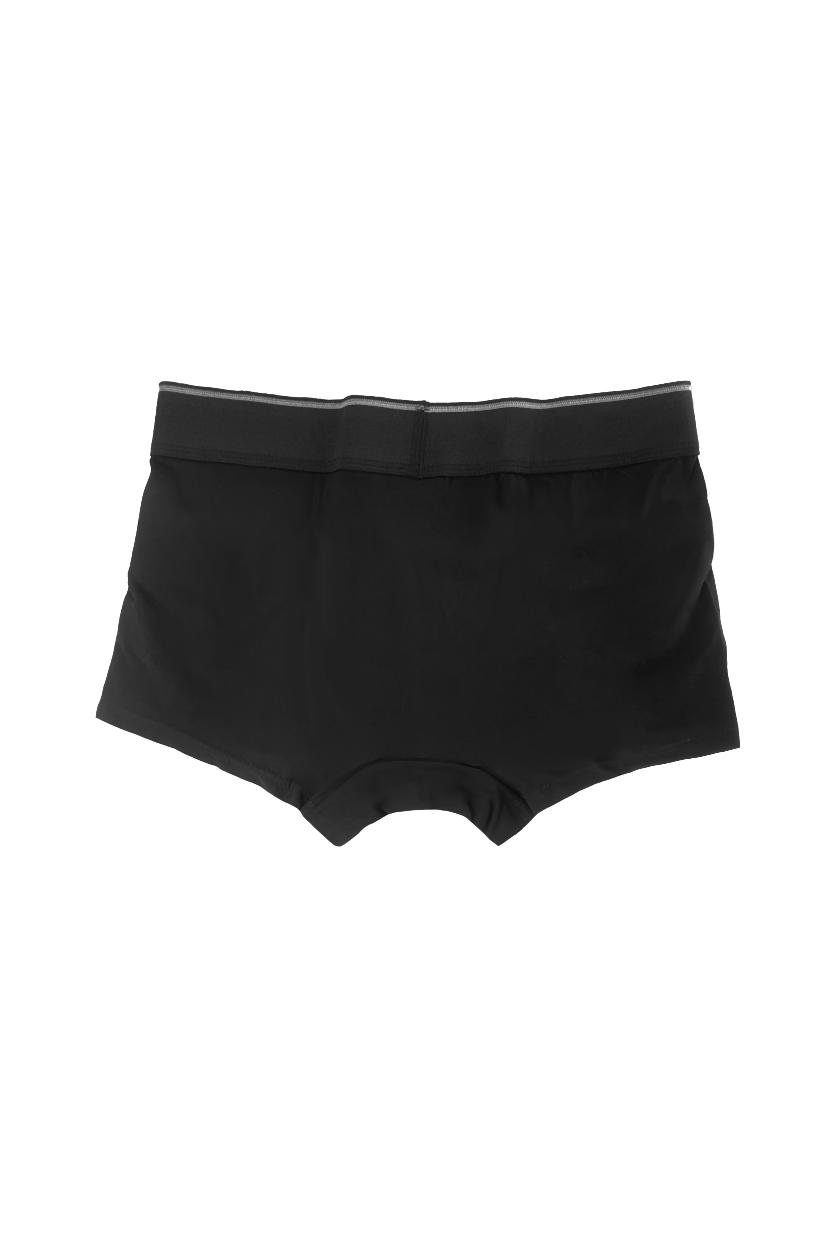 Fitted boxers with elastic waistband