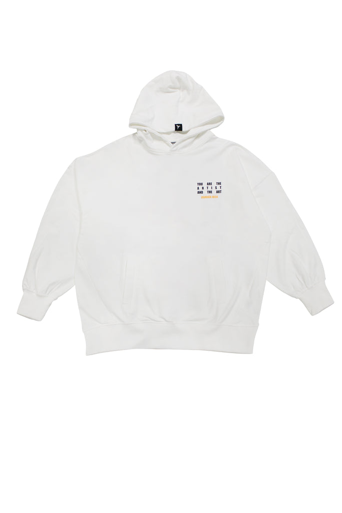 Oversized hoodie with bold graphic print for a trendy Ibiza streetwear look. Cozy & stylish for cool summer nights. Shop now!