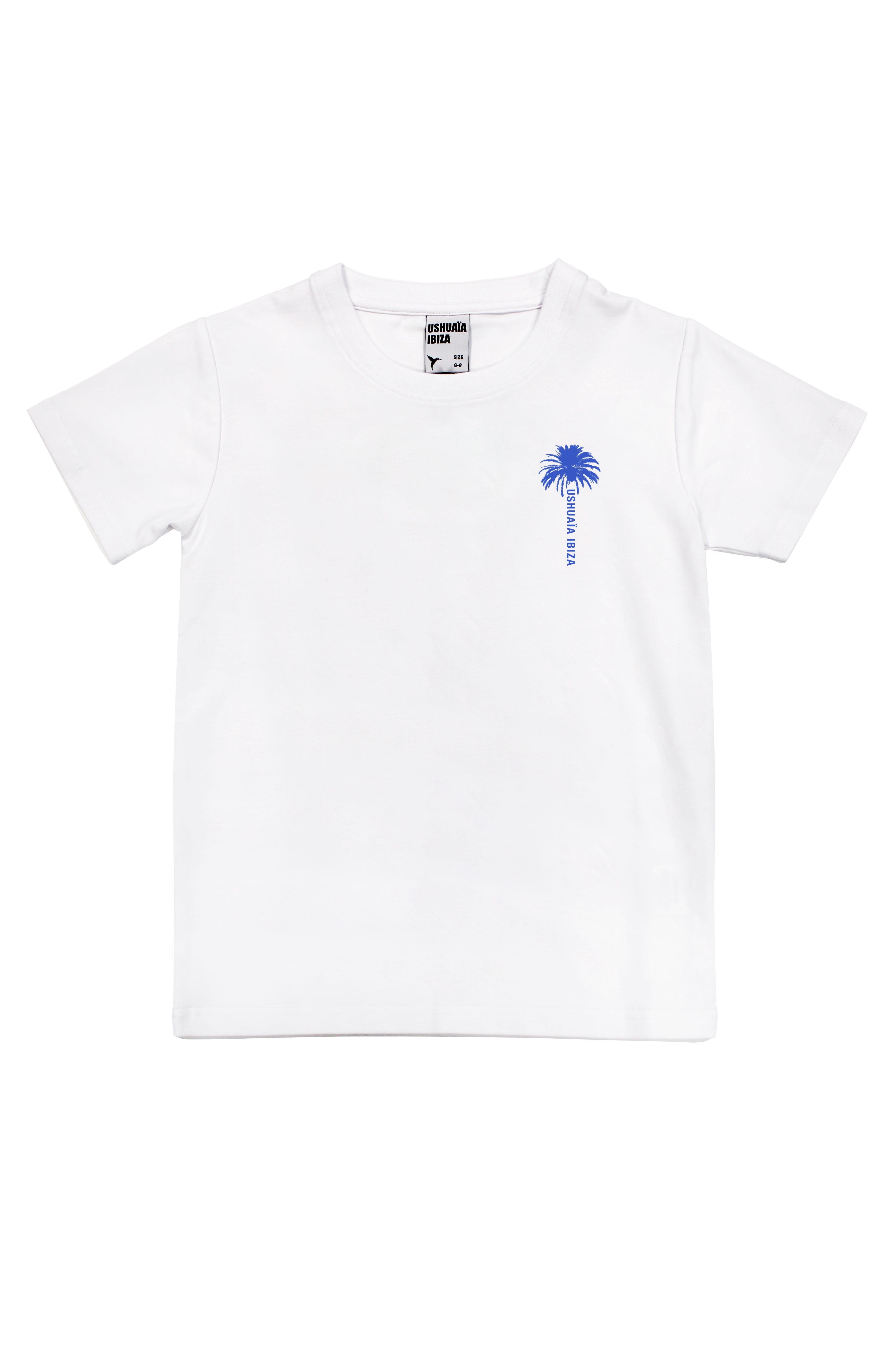 T-shirt with round neck and short sleeves. Contrast combined print detail on front and back.COMPOSITION:100% Cotton