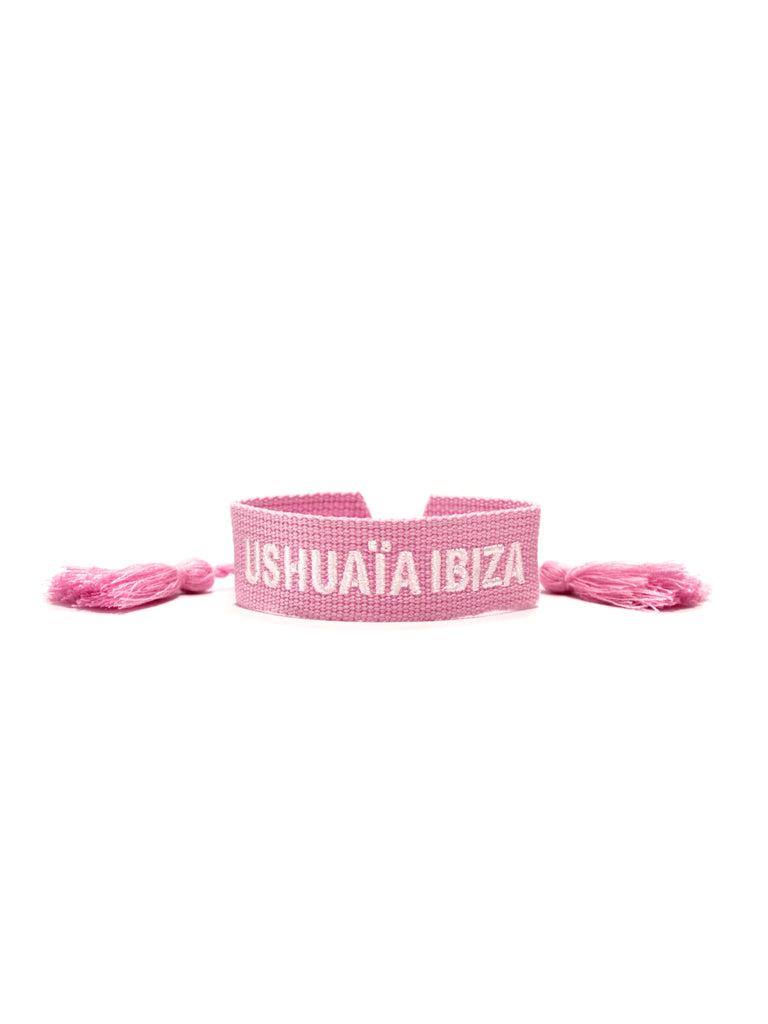 Embroidered Fabric Bracelet Ushuaïa Collection
Adjustable fabric bracelet with knotted closure. Embroidered Ushuaïa Collection logo at the center. Available in different colors.
COMPOSITION:
100% polyester.
