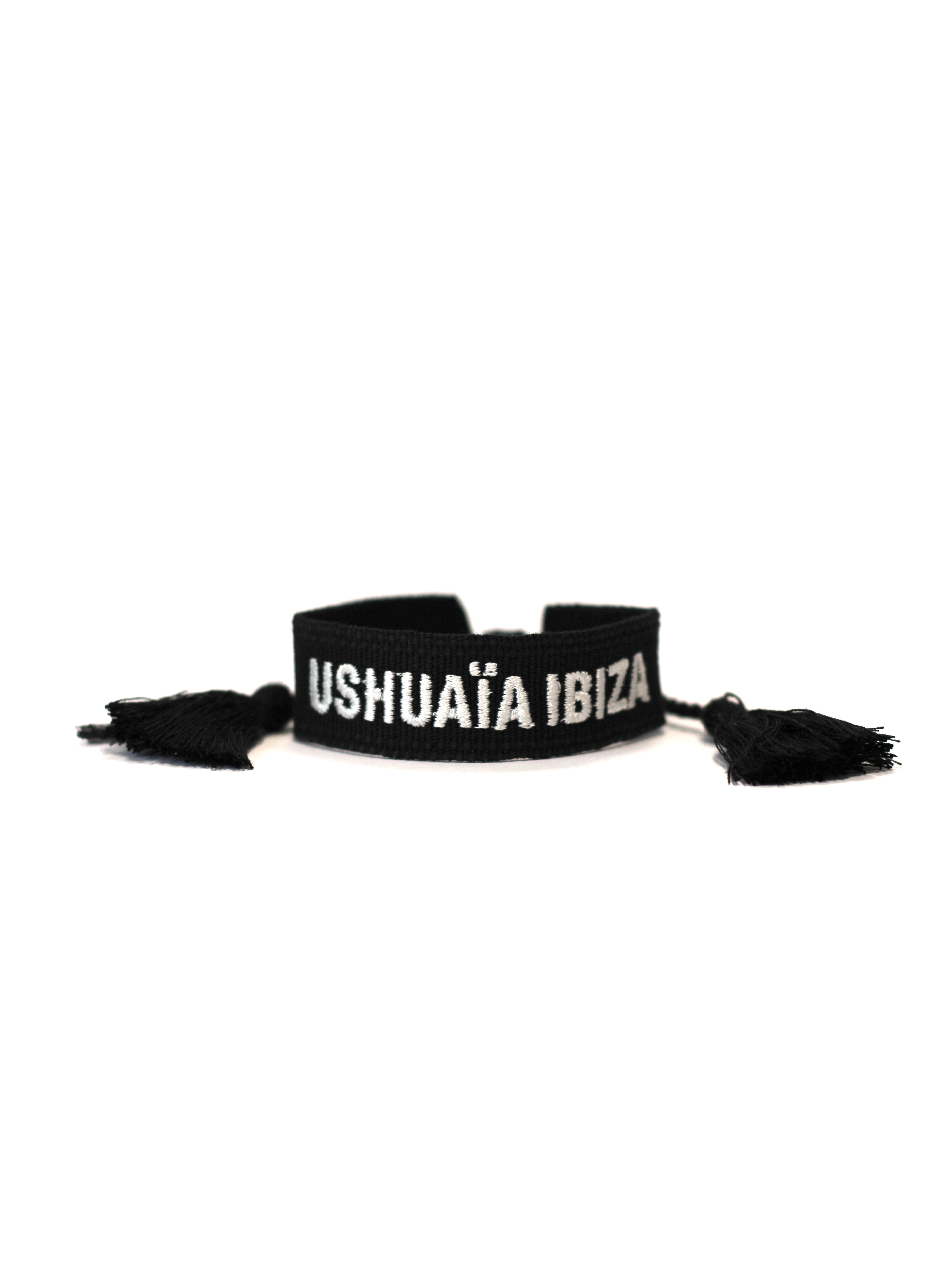 Embroidered Fabric Bracelet Ushuaïa Collection
Adjustable fabric bracelet with knotted closure. Embroidered Ushuaïa Collection logo at the center. Available in different colors.
COMPOSITION:
100% polyester.