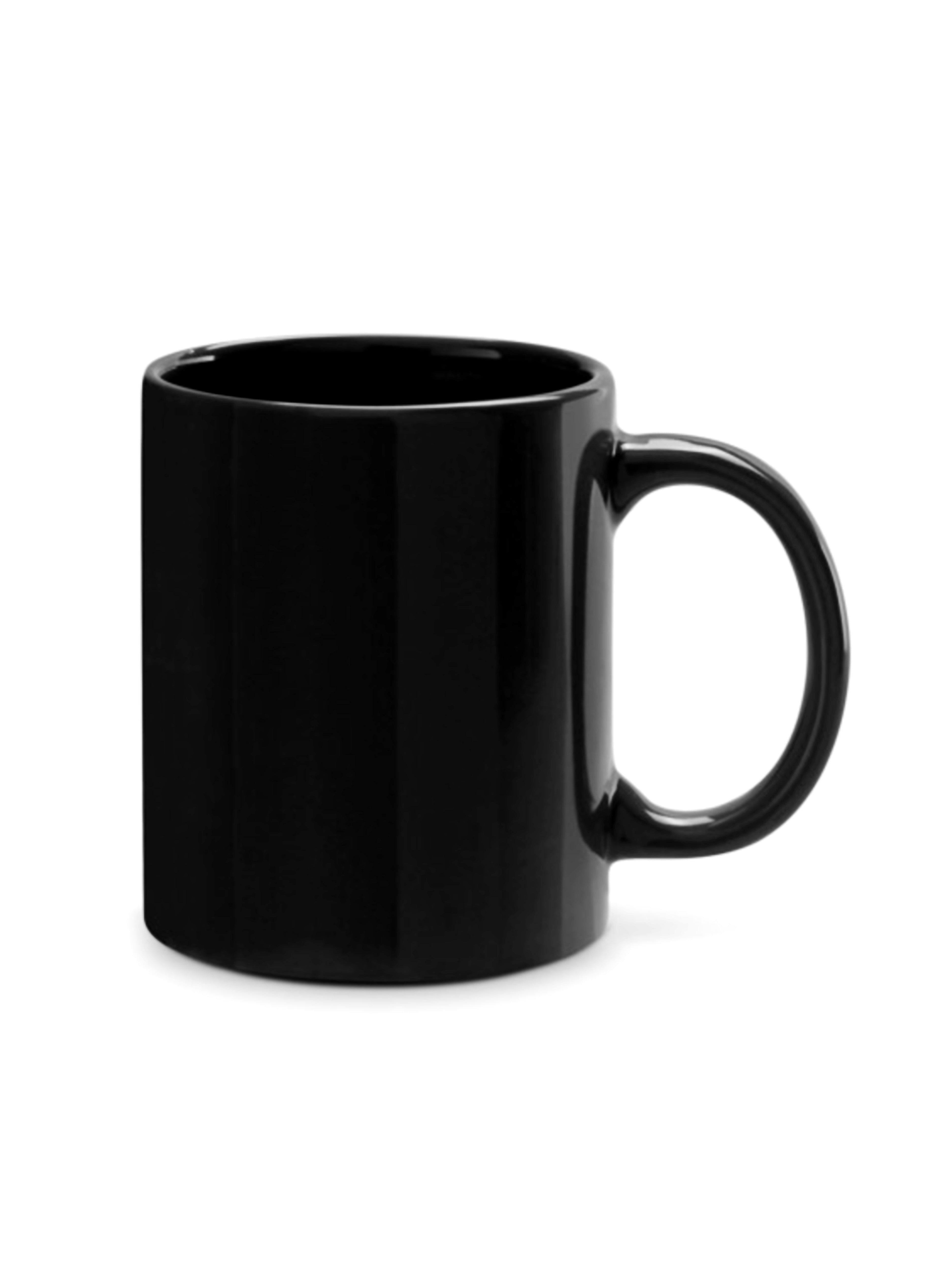USHUAÏA BLACK CERAMIC MUG
COMPOSITION: 
Glossy black glazed ceramic
