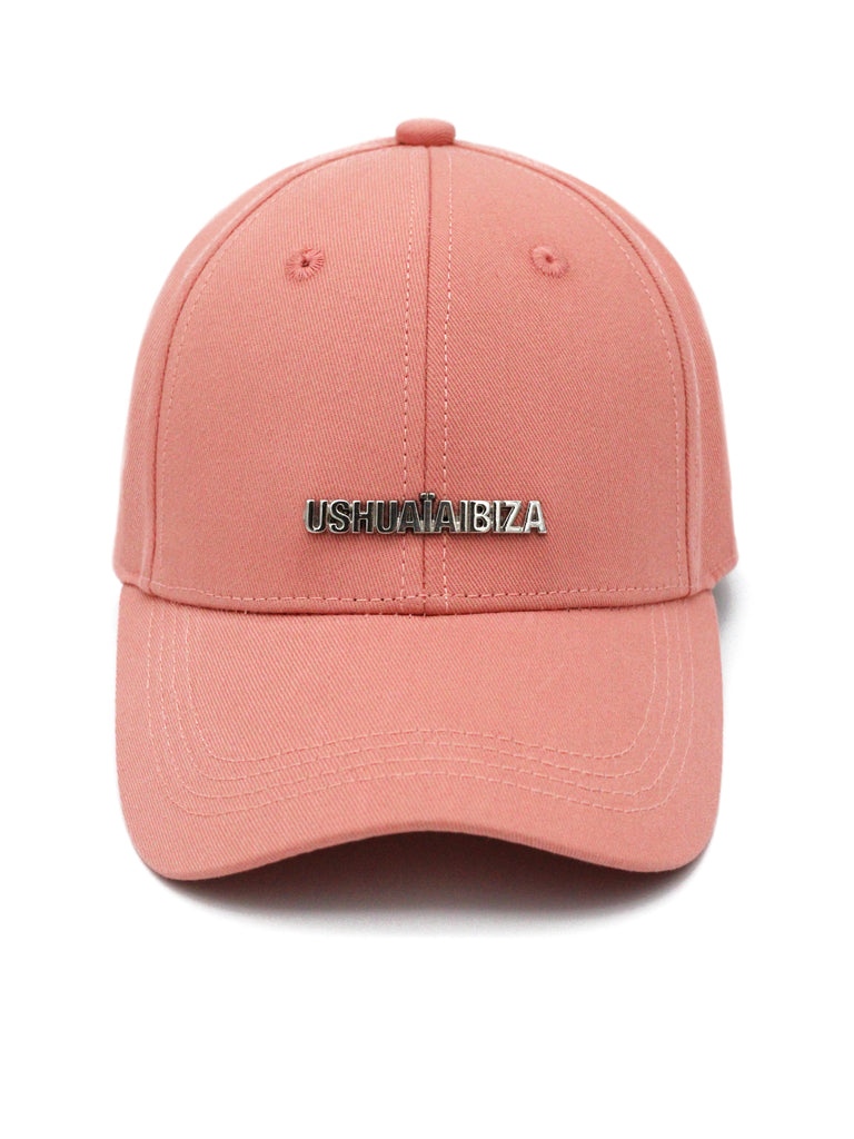Gorra 100% algodón, detalle acabado metálico