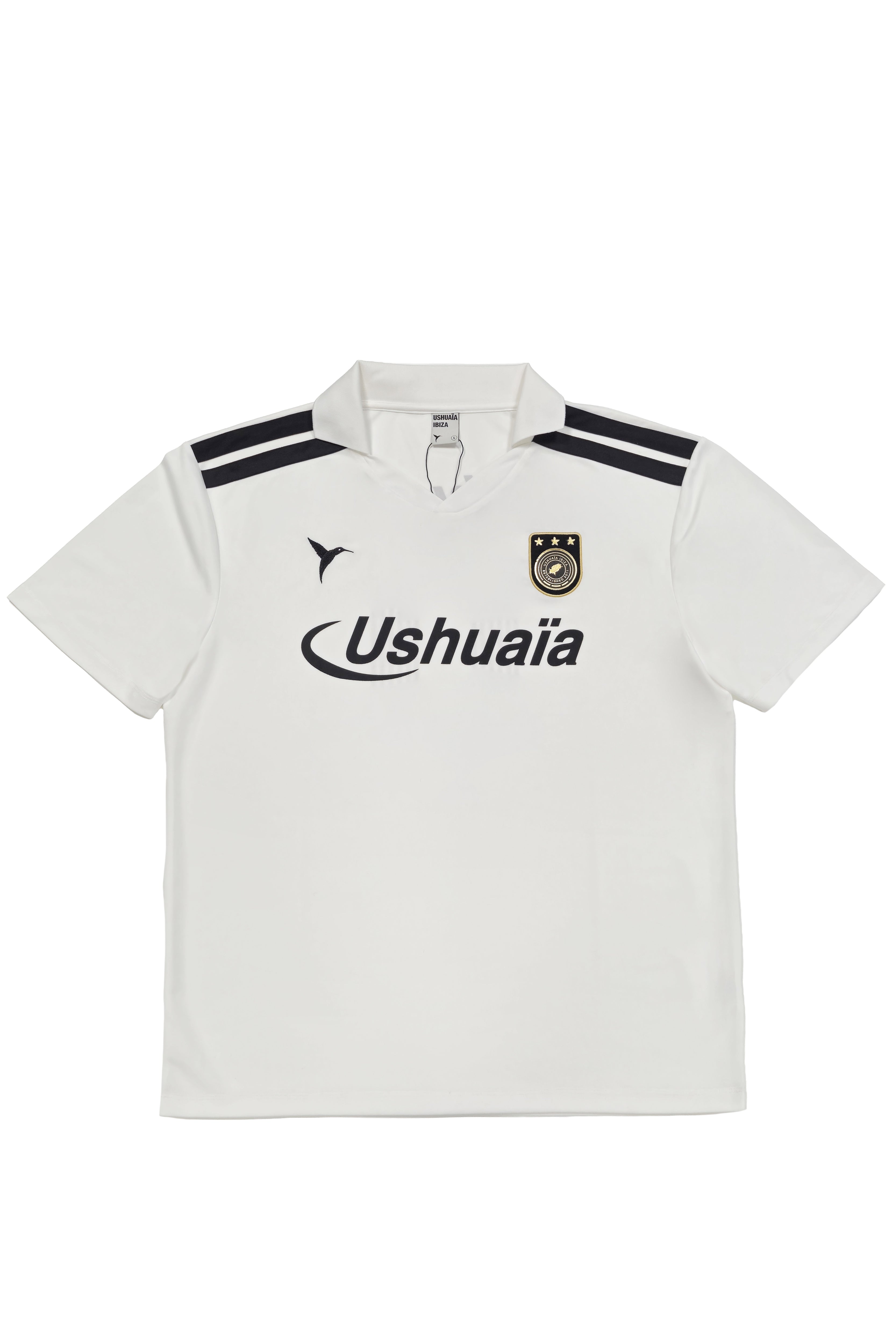 football jersey hombre poliéster logo ushuaïa delantero y espalda ibiza
