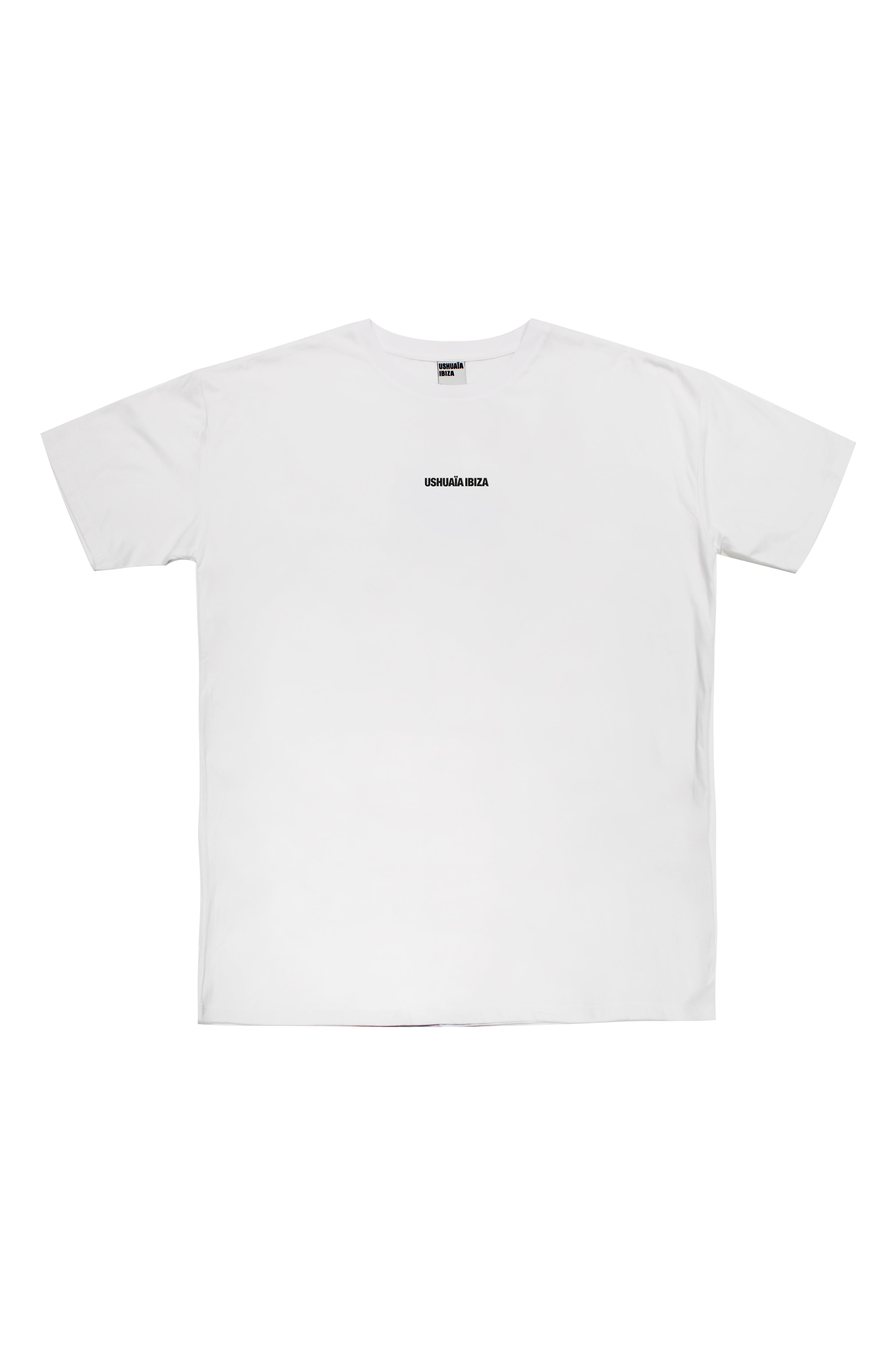 camiseta oversize mujer algodón modal soft wash logo ushuaïa