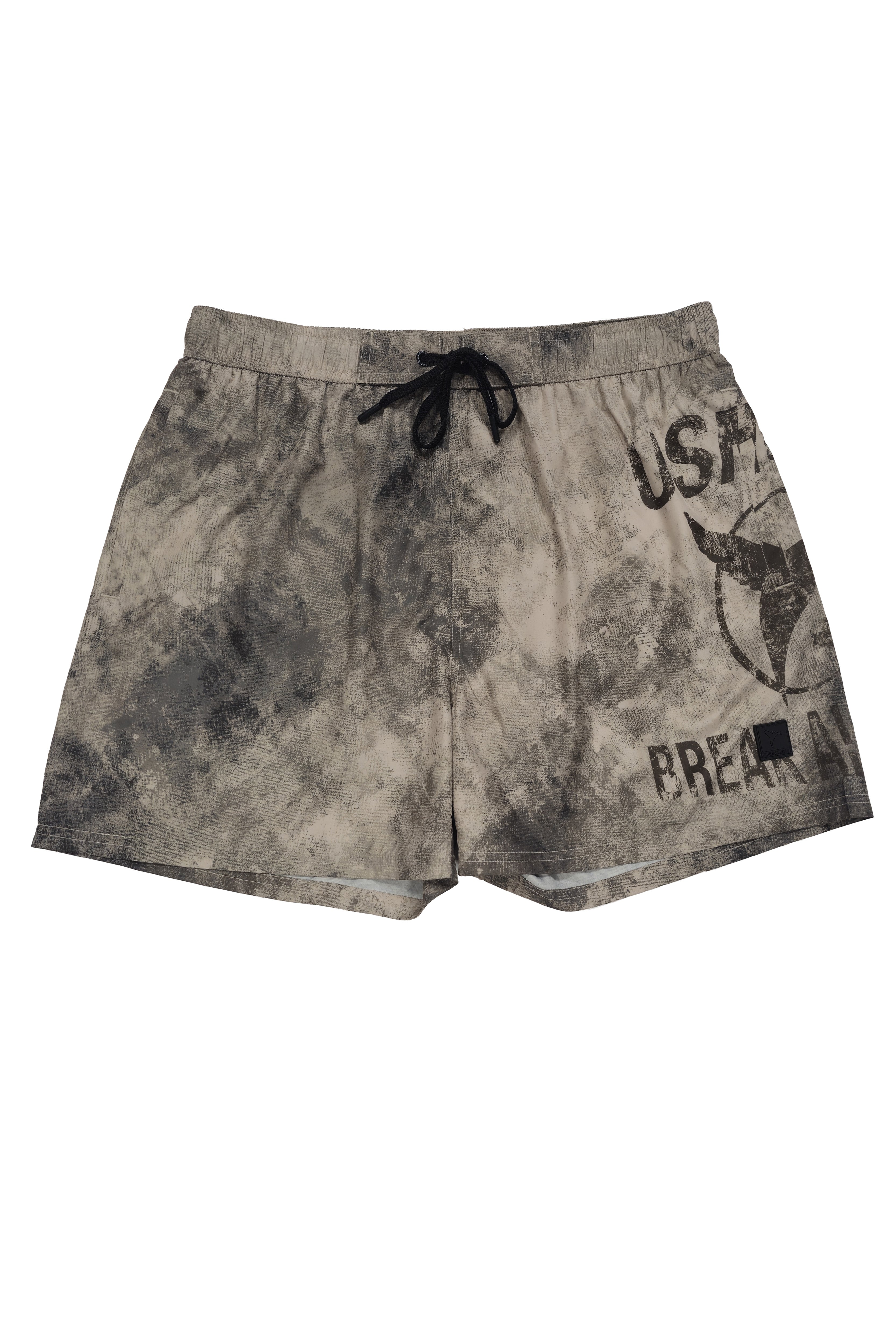 bañador hombre poliéster microfibra estampado logo ushuaïa ibiza