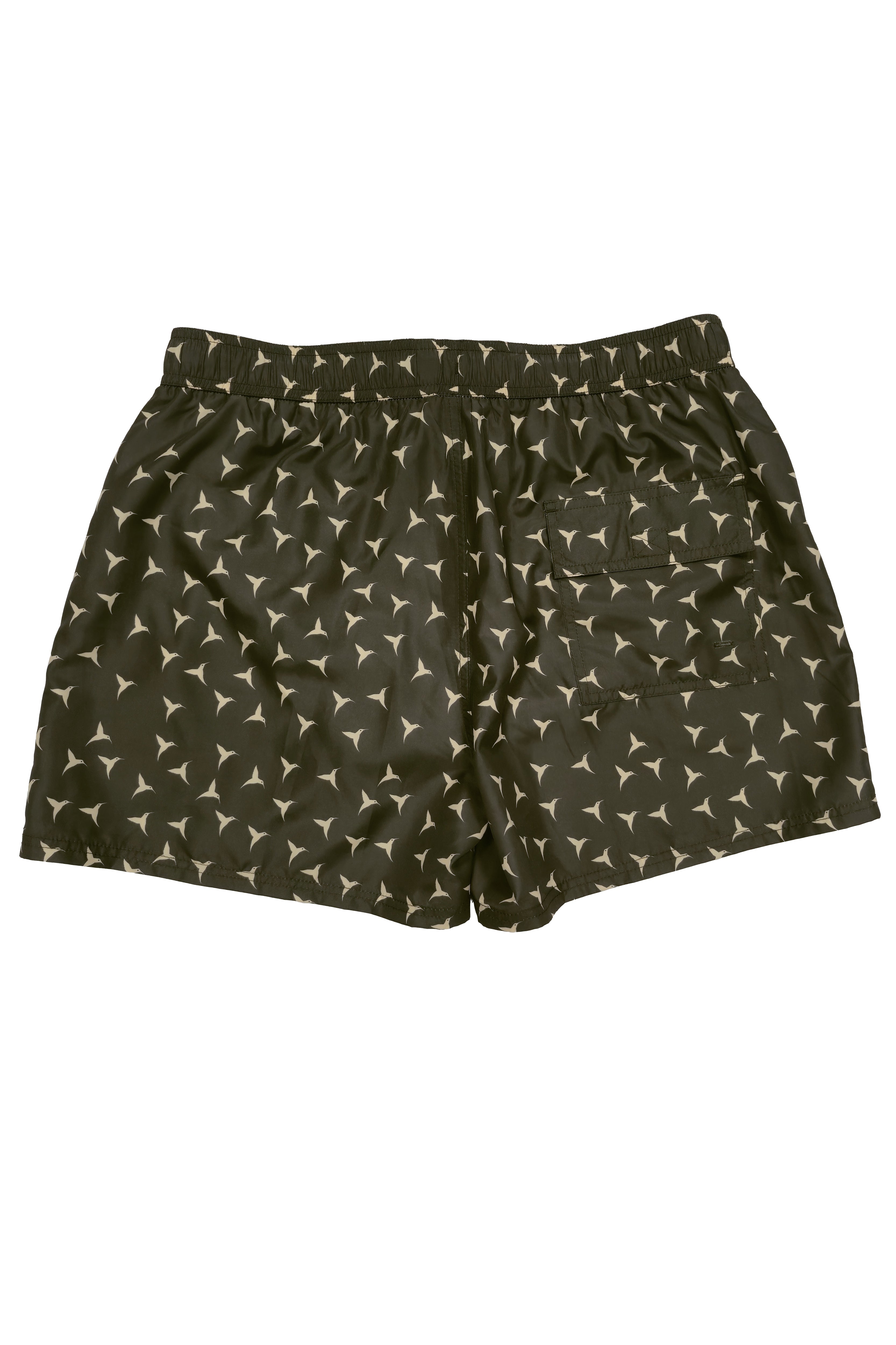 bañador hombre poliéster microfibra estampado logo ushuaïa ibiza