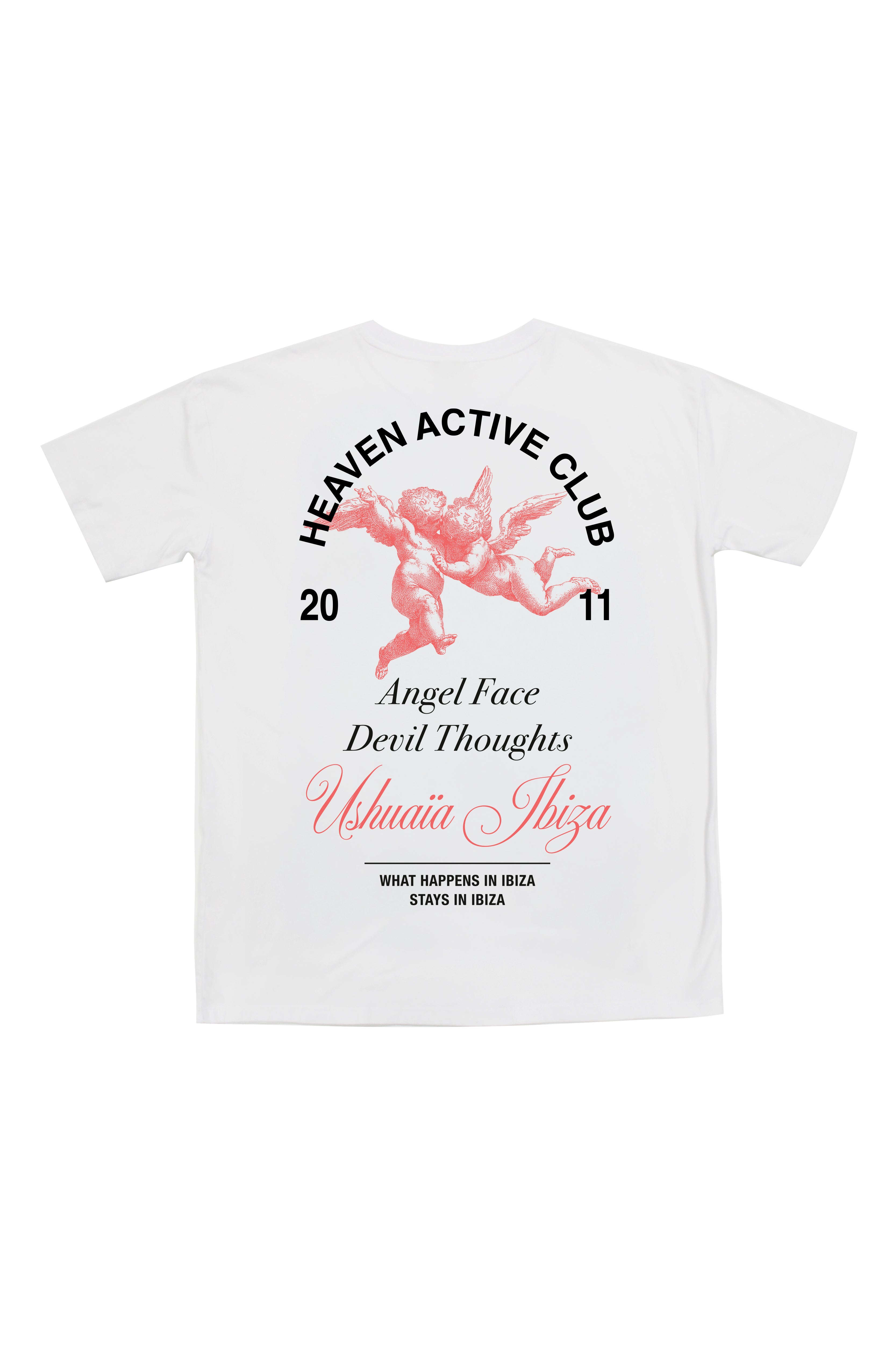 camiseta oversize mujer algodón modal soft wash logo ushuaïa