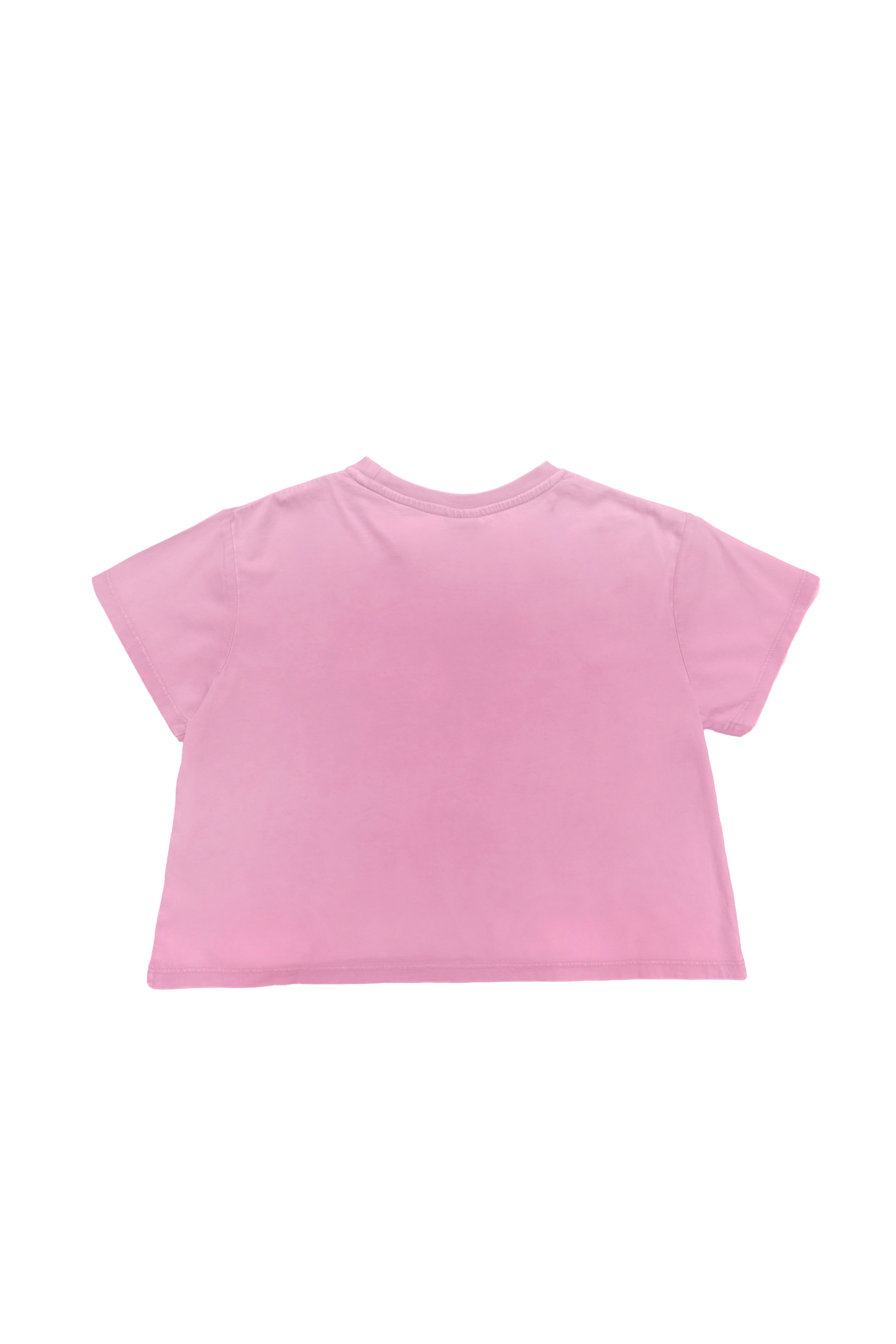 camiseta niña rosa miss ushuaia ibiza