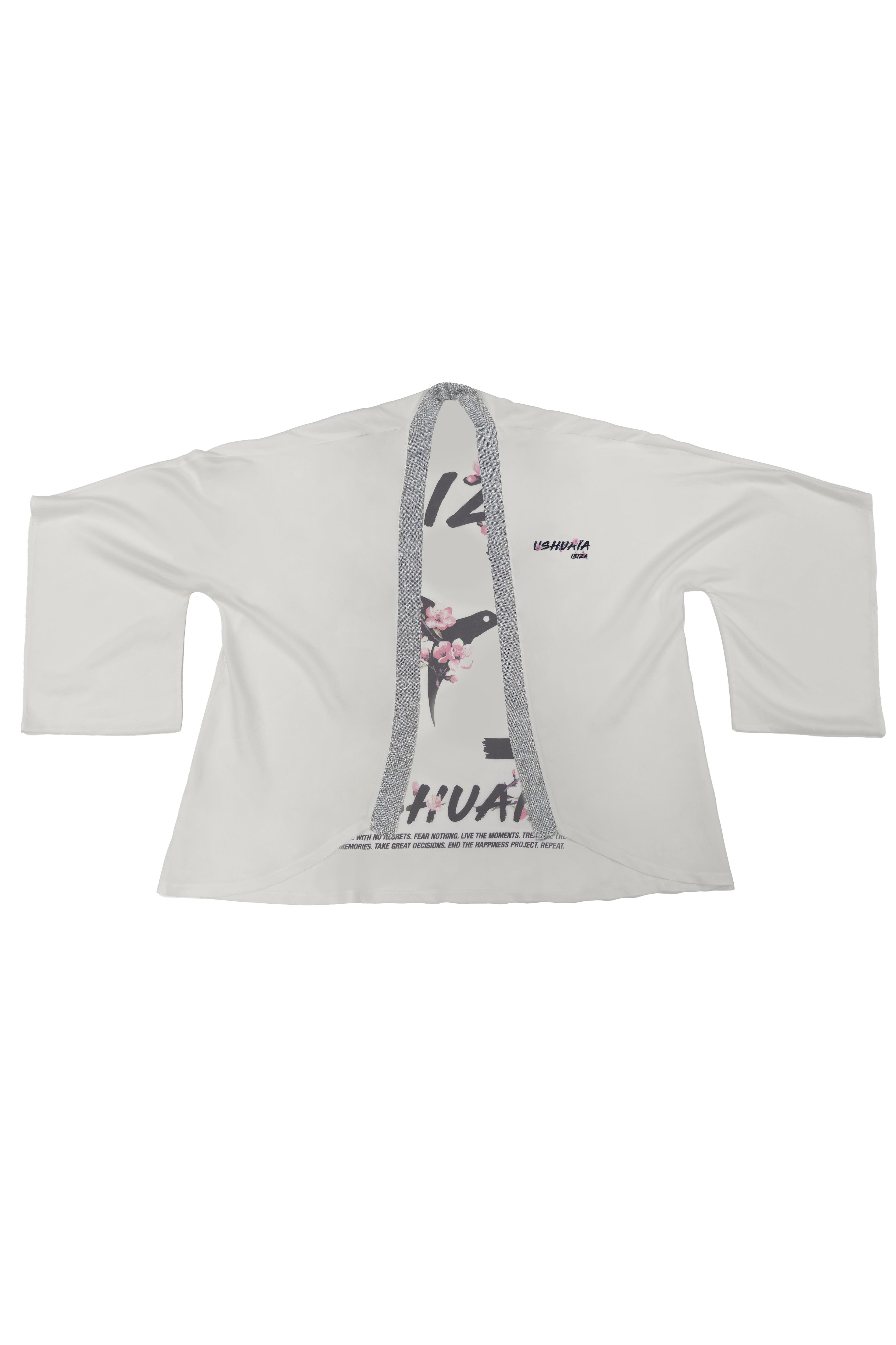 kimono mujer blanco manga amplia ushuaia