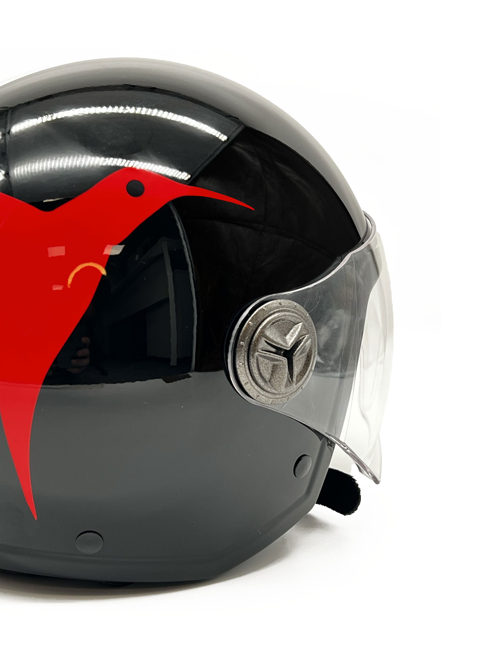 RED BIRD HELMET
