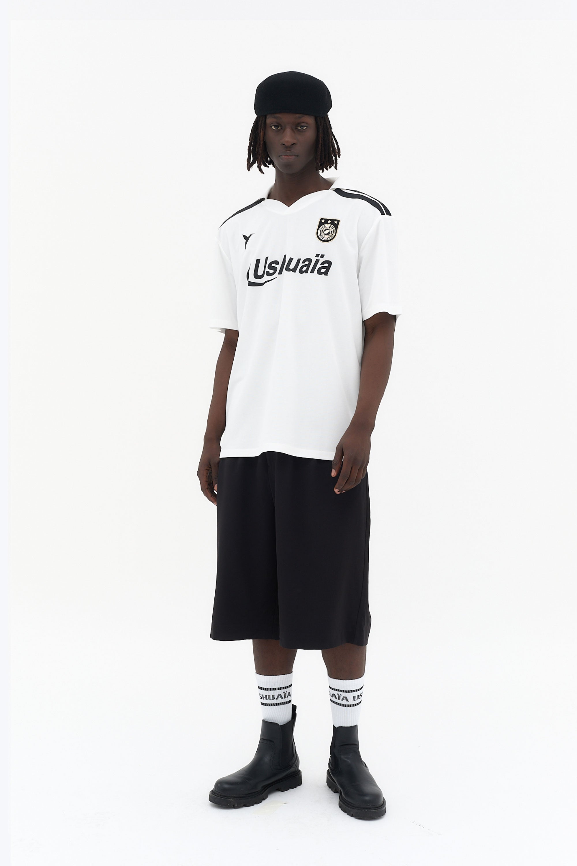 football jersey hombre poliéster logo ushuaïa delantero y espalda ibiza