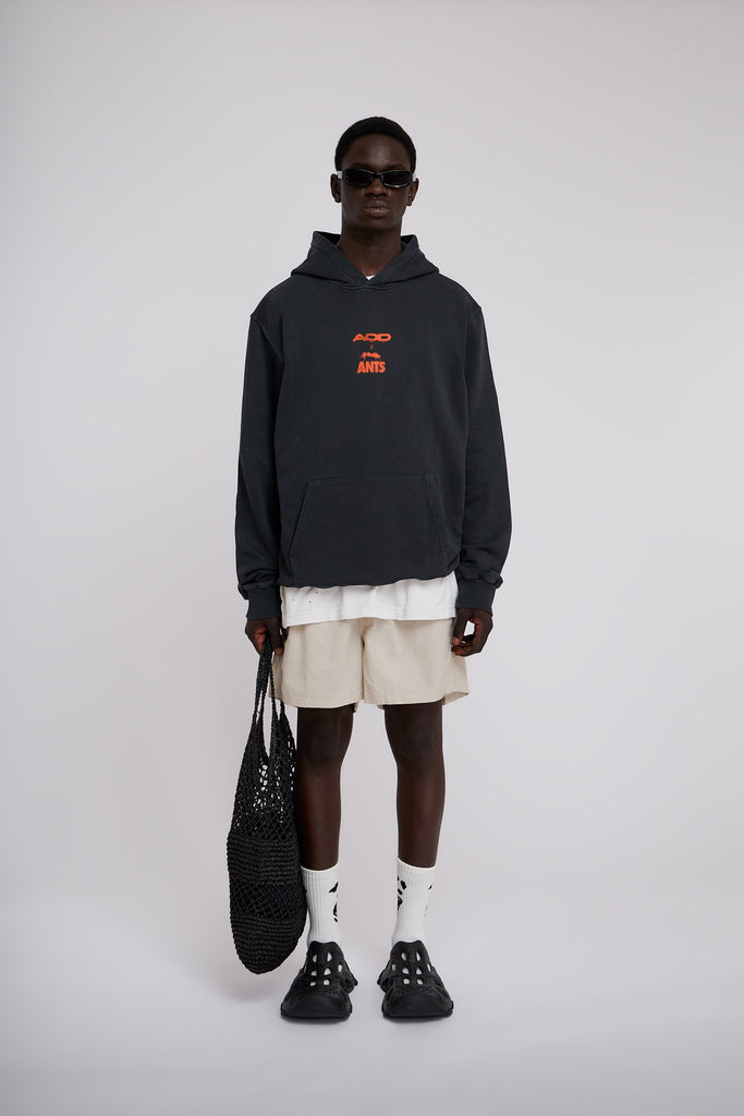 ANTS team up with AOD to create this limited graphic hoodie, cut from French terry cotton with a printed graphic finish on the front and back.&nbsp;