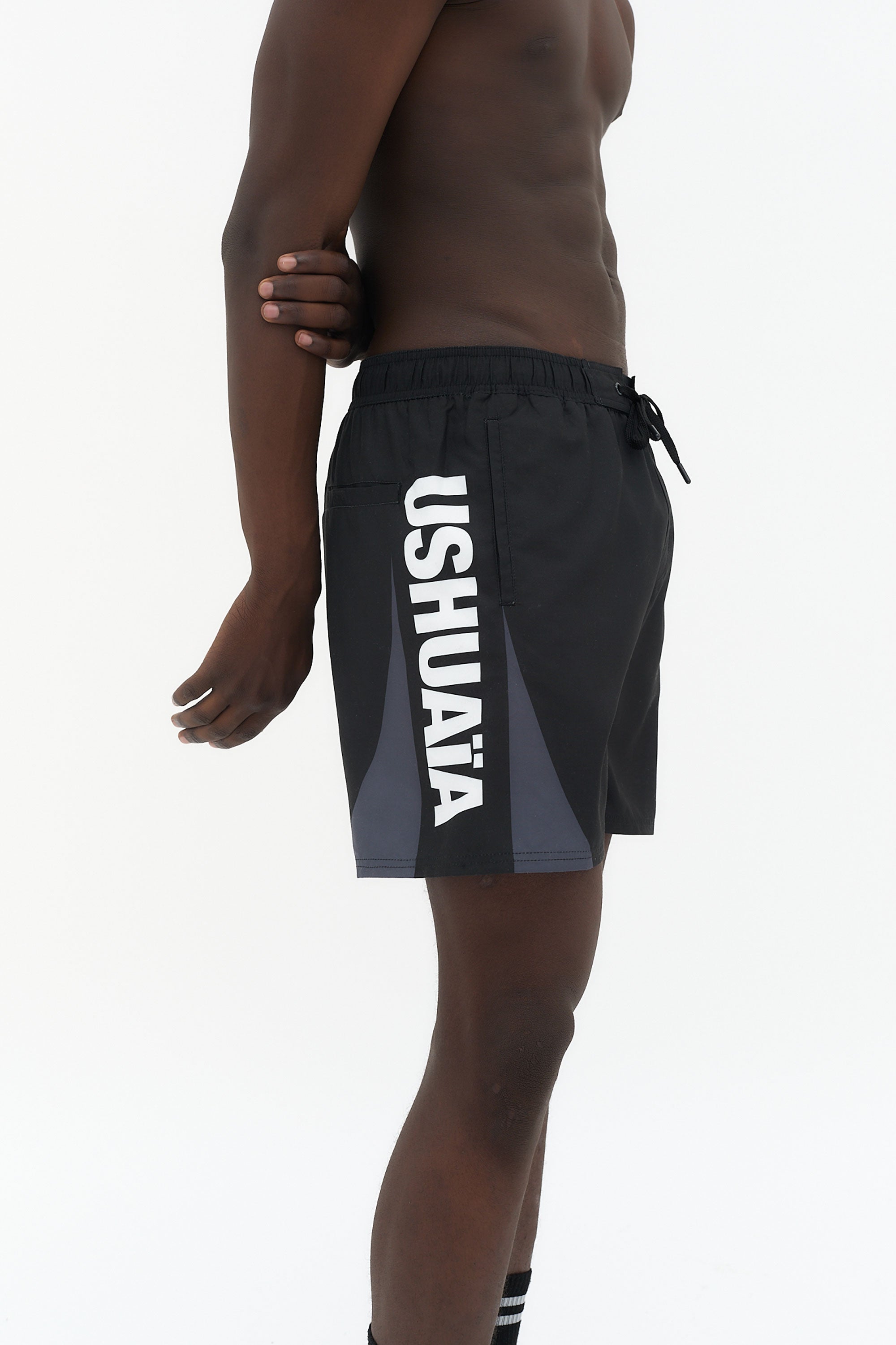 bañador hombre extra long poliéster logo ushuaïa largo extendido