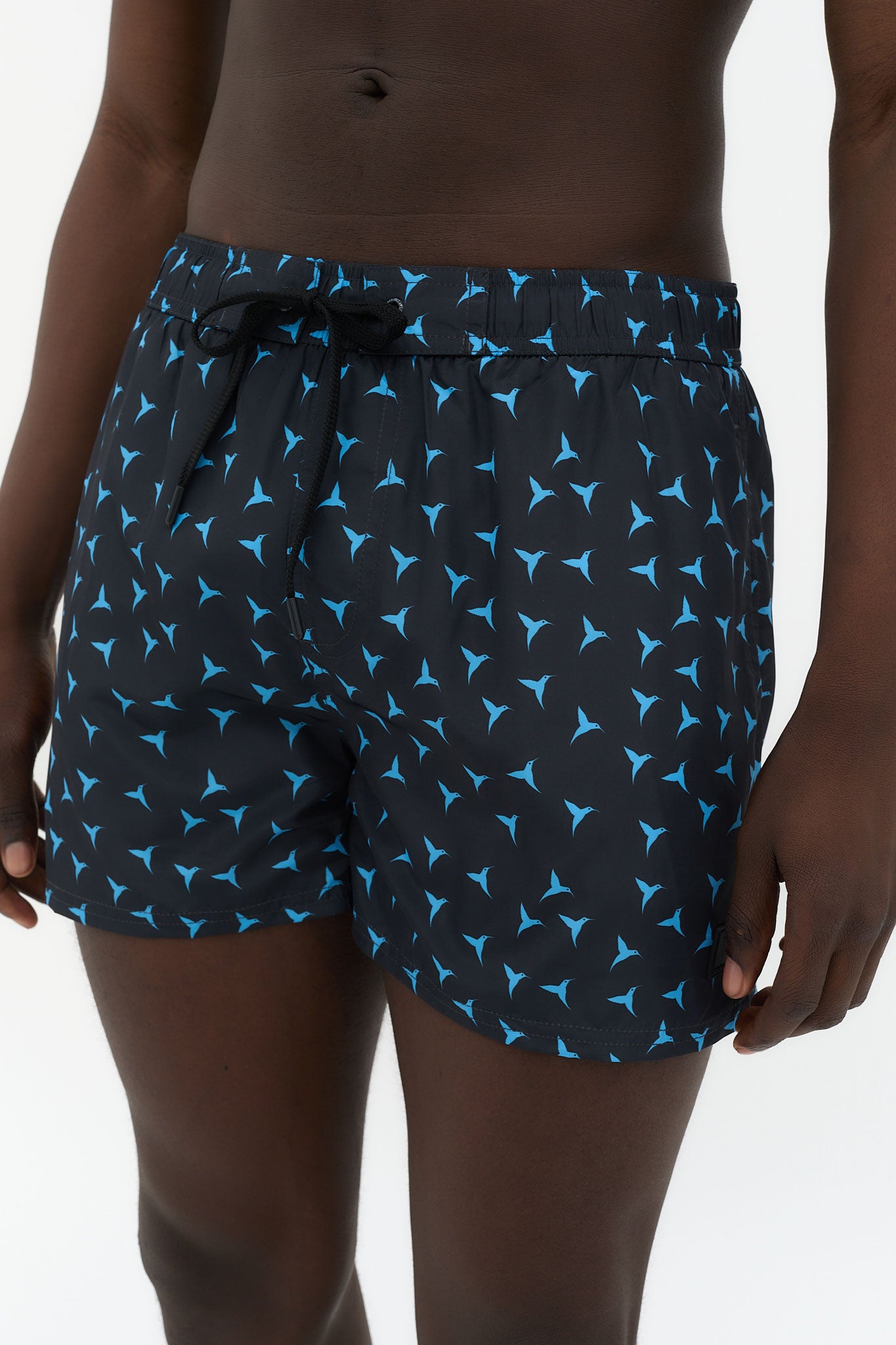 bañador hombre poliéster microfibra estampado logo ushuaïa ibiza