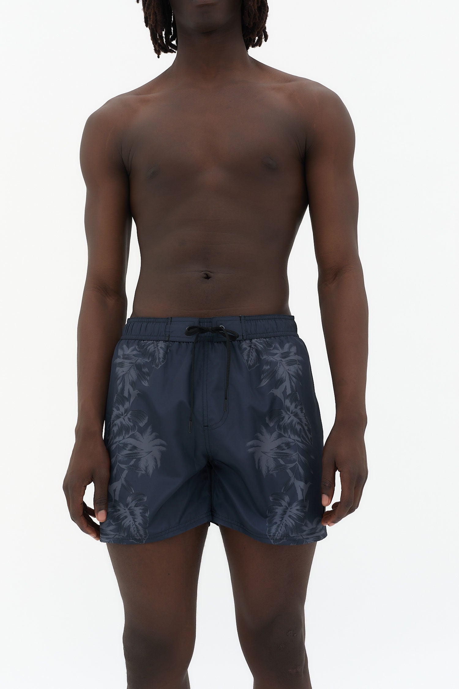 bañador hombre poliéster microfibra estampado logo ushuaïa ibiza