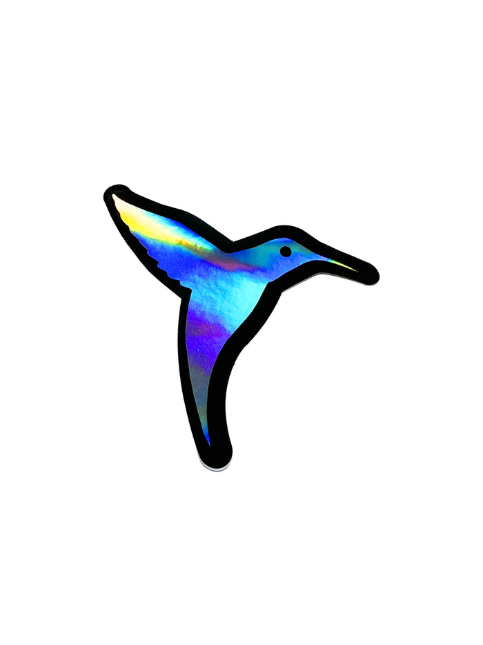 Colibri Holographic Sticker – Pegatina Colorida