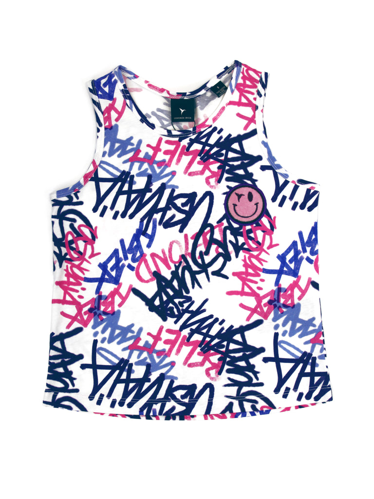 Round neck and manga sisa t -shirt. Detail Application of embroidered velvet combined with contrast in front